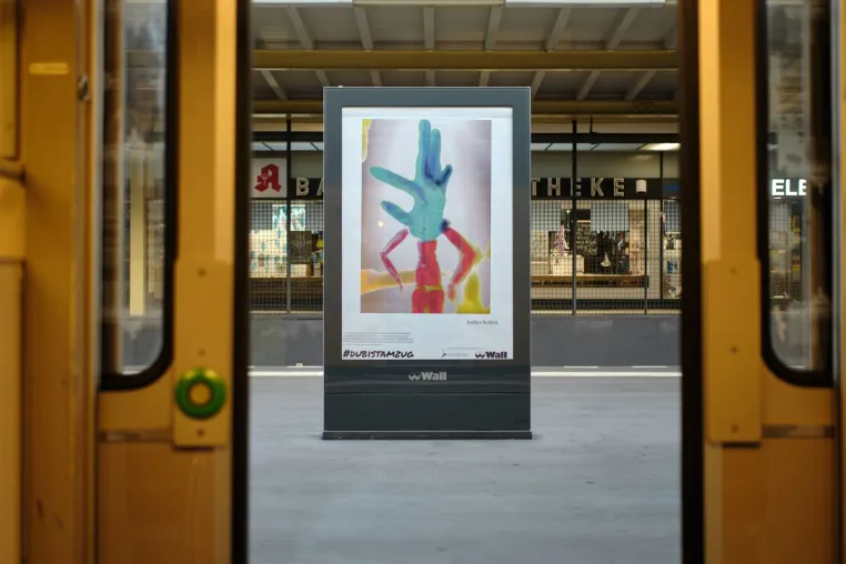 Bild: Berliner Bürger*innen gestalten ihre Stadt|Plakataktion DU BIST AM ZUG geht in die zweite Runde