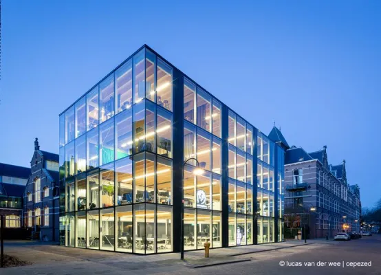 Bild: Innovativ, leicht und nachhaltig: Ein Bürokomplex, der umziehen kann