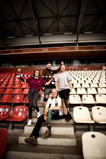Össur und FC St. Pauli: Gemeinsam für einen Fußball, der wirklich alle mitnimmt Bild: Össur und FC St. Pauli: Gemeinsam für einen Fußball, der wirklich alle mitnimmt