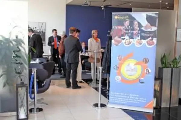 Messefrühstück bei "Ofengold" auf der Internorga Bild: Messefrühstück bei "Ofengold" auf der Internorga