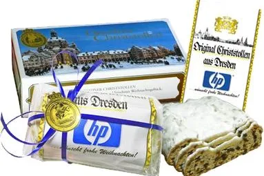 Original Dresdner Christstollen als Werbeartikel B2B Bild: Original Dresdner Christstollen als Werbeartikel B2B