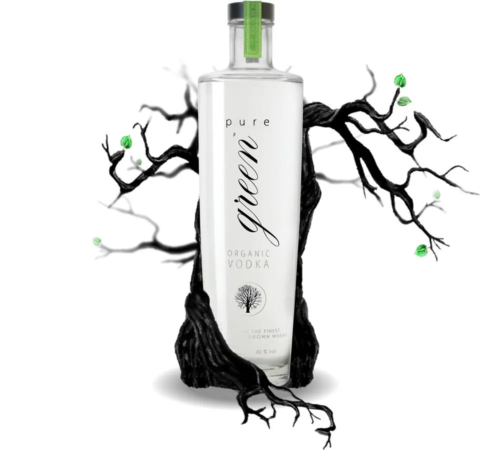 Pure Green Vodka - 100% biologisch