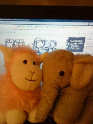 Bild: KuschiCafé - Erstes Social-Network für Kuscheltiere und deren Besitzer