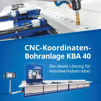 Neue CNC-Koordinaten-Bohranlage vorgestellt Bild: Neue CNC-Koordinaten-Bohranlage vorgestellt