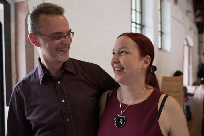 Bild: Dortmunder Unternehmerpaar stellen den Weltrekord beim 1. Internationalen Speaker Slam München