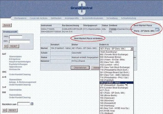 Grand Central ermittelt Best Market Place Bild: Grand Central ermittelt Best Market Place