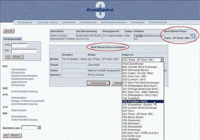 Bild: Grand Central ermittelt Best Market Place
