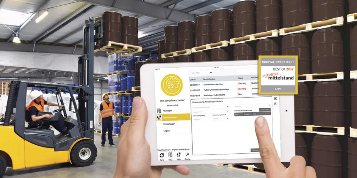 Die MCC-App erhielt den Innovationspreis-IT 2017