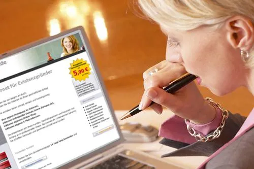 Bild: Mehr Erfolg durch Internetseite und Online-Shop