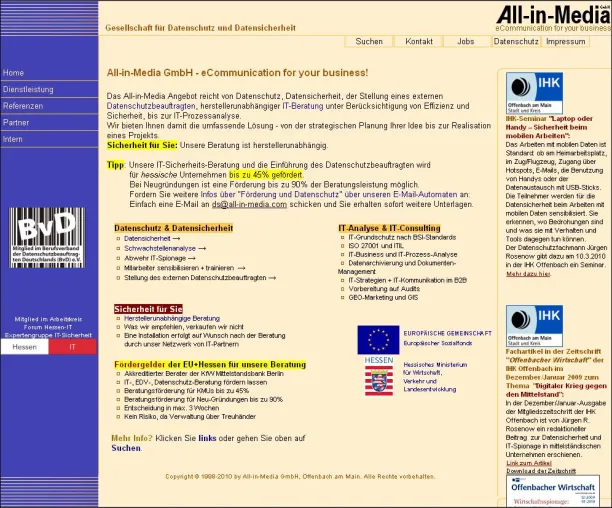 Web-Server: IP-Nummern dürfen für Statistiken nicht gespeichert werden Bild: Web-Server: IP-Nummern dürfen für Statistiken nicht gespeichert werden