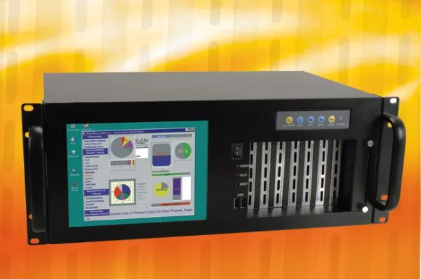 19“ IPC mit LCD und frontseitigen E/A Bild: 19“ IPC mit LCD und frontseitigen E/A