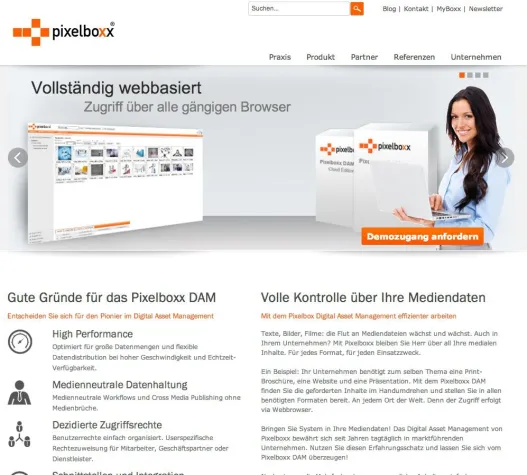 Bild: Pixelboxx zieht neue Seiten auf