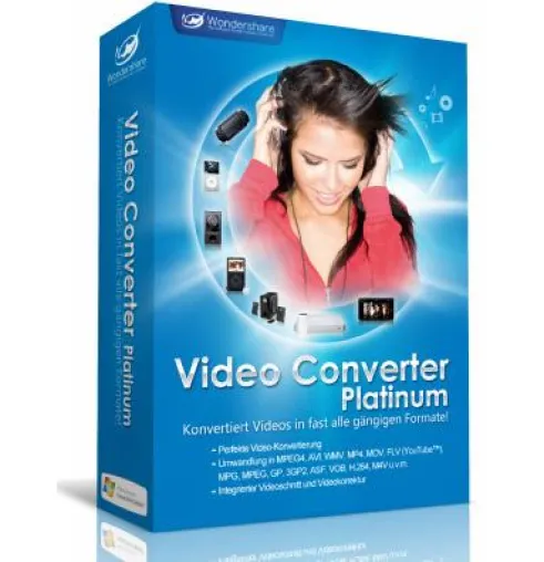 HD Videos mit Wondershare Video Converter Platinum ohne Limit konvertieren Bild: HD Videos mit Wondershare Video Converter Platinum ohne Limit konvertieren