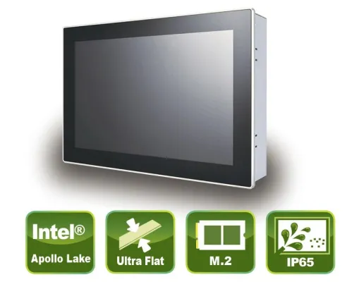 Bild: Kleiner kompakter Panel PC mit True-Flat PCAP Touch