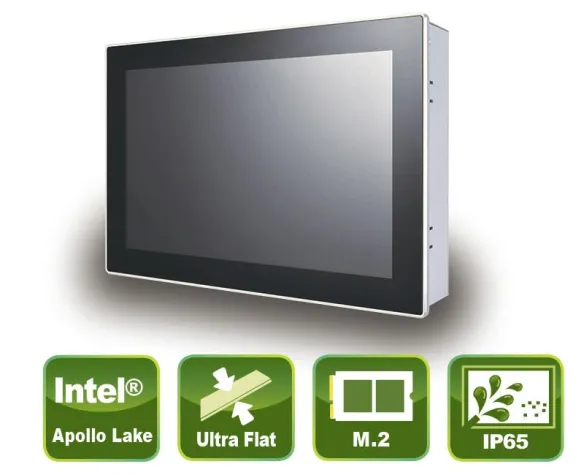 Kleiner kompakter Panel PC mit True-Flat PCAP Touch Bild: Kleiner kompakter Panel PC mit True-Flat PCAP Touch