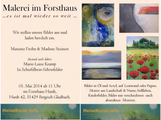 Bild: Malerei im Forsthaus 2014