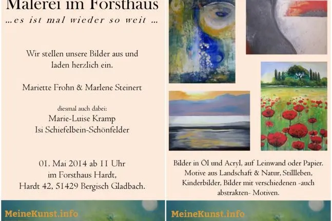 Bild: Malerei im Forsthaus 2014