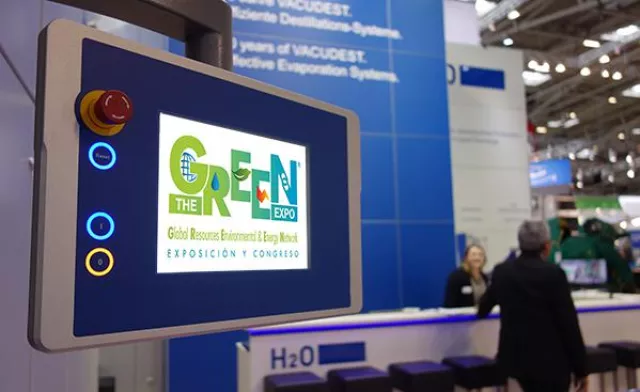 Bild: Sauber produzieren mit VACUDEST: H2O GmbH auf der GreenExpo in Mexiko