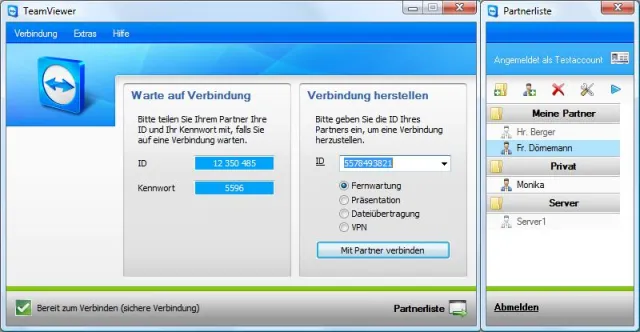 Browserbasierte Fernsteuerung - TeamViewer 4 bietet plattformübergreifenden Remote Support Bild: Browserbasierte Fernsteuerung - TeamViewer 4 bietet plattformübergreifenden Remote Support