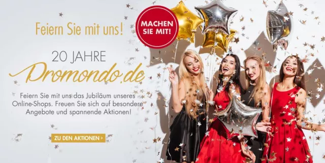20 Jahre „Für mich das Beste“ – Promondo-Onlineshop feiert Jubiläum Bild: 20 Jahre „Für mich das Beste“ – Promondo-Onlineshop feiert Jubiläum