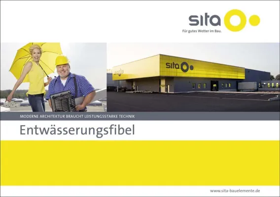 Bild: Sita Entwässerungsfibel: Leitfaden zur normengerechten Flachdachentwässerung
