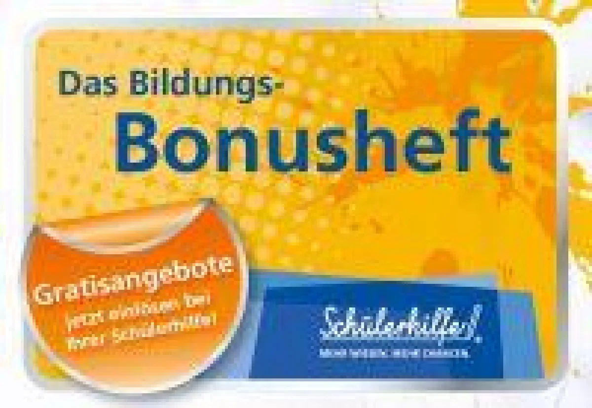 Gratis-Bonusheft für die Bildung