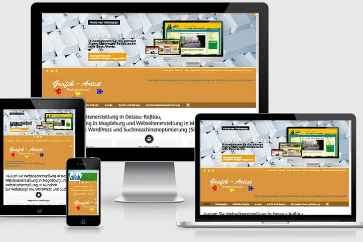 Bild: In Roßlau an der Elbe wird responsives Webdesign entwickelt