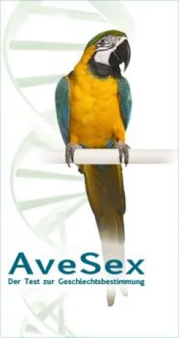 AveSex - Der DNA-Test zur Geschlechtsbestimmung von Vögeln Bild: AveSex - Der DNA-Test zur Geschlechtsbestimmung von Vögeln