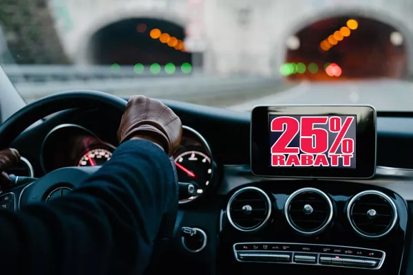 Bild: Beim Taxi sparen - 25% Rabatt für die erste Taxifahrt