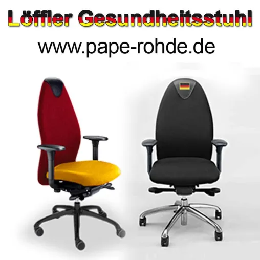 Löffler TANGO GESUNDHEITSSTUHL – Ergonomischer Bürostuhl für gesundes Sitzen im trendy Design Bild: Löffler TANGO GESUNDHEITSSTUHL – Ergonomischer Bürostuhl für gesundes Sitzen im trendy Design