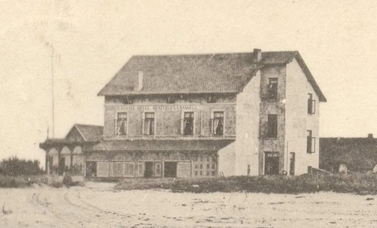 Wie 1896 alles begann: das Cuxhavener Strandhotel Duhnen vor genau 120 Jahren