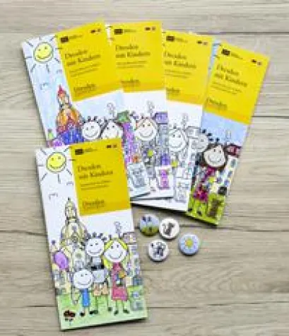 Neuauflage der Familienbroschüre „Dresden mit Kindern“ Bild: Neuauflage der Familienbroschüre „Dresden mit Kindern“