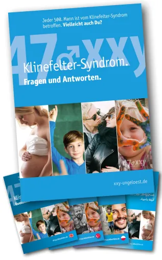 Bild: Große Nachfrage:  Infobroschüre zum Klinefelter-Syndrom erscheint in zweiter Auflage 
