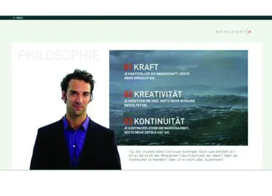 Bild: Die neue Version von beaufort8.de erweckt die Navigation zum Leben