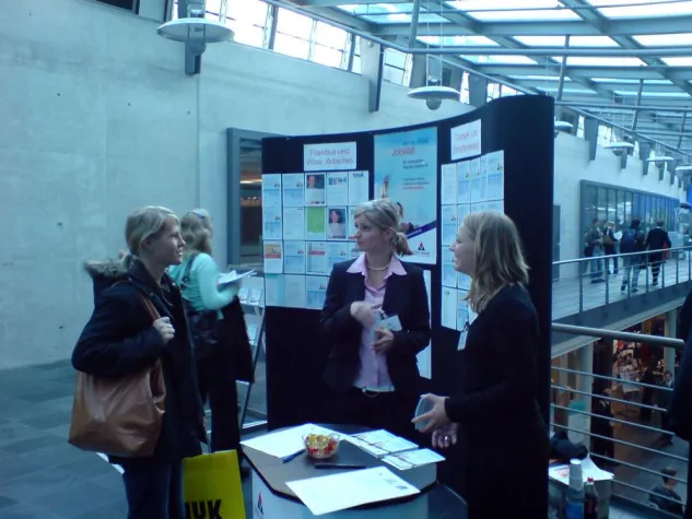 Bild: alma mater auf der Personal 2007