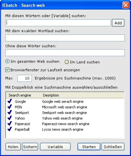 Bild: IEbatch: Der Internet Explorer kann’s auch ganz alleine