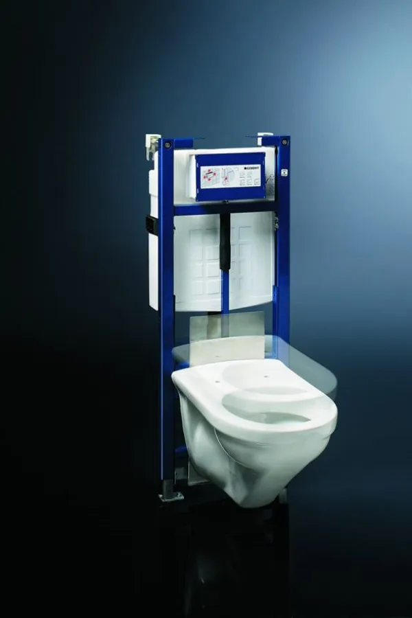 Die WC-Keramik kann problemlos auf eine individuelle Benutzerhöhe von 41 bis 49 cm stufenlos eingestellt werden.
