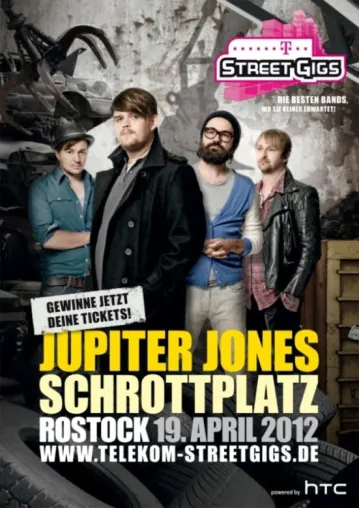 L & D ist gastronomischer Partner der Telekom Street Gigs - u. a. bei Jupiter Jones in Rostock Bild: L & D ist gastronomischer Partner der Telekom Street Gigs - u. a. bei Jupiter Jones in Rostock