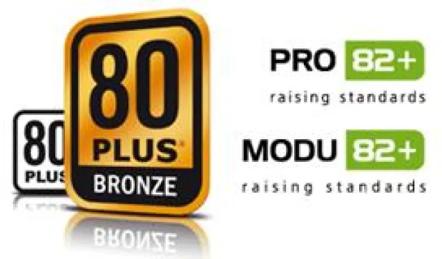 Bild: ENERMAX erhält 80PLUS® Bronze Zertifikat für die gesamten Netzteilserien MODU82+ und PRO82+