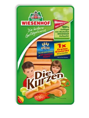 Bild: Für die Kurzen hat WIESENHOF nun 'Die Kurzen'. Snack-Spaß für die ganze Familie garantiert.
