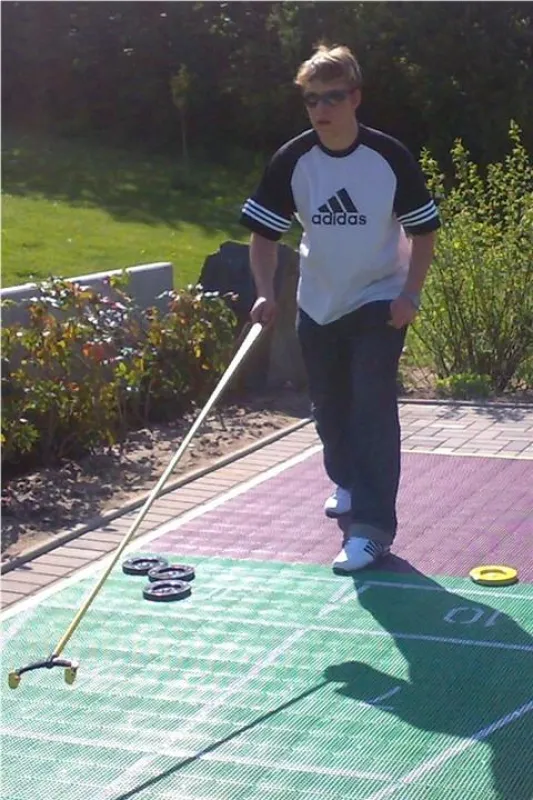 Turniersieger SpeedShuffleboard Willi Wüsthoff