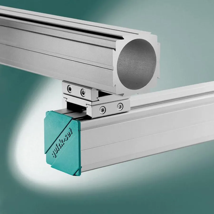 Die Schwalbenschwanzgeometrie sorgt für präzise, hochbelastbare und vibrationsfeste Verbindungen