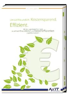 AXIT AG veröffentlicht „Green Paper“: Infoblatt weist Weg zu umweltfreundlichen Logistikkonzepten Bild: AXIT AG veröffentlicht „Green Paper“: Infoblatt weist Weg zu umweltfreundlichen Logistikkonzepten