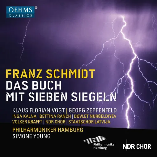 CD-Neuveröffentlichung am 08.Januar.2016 bei OehmsClassics: F. Schmidt: Das Buch mit 7 Siegeln, Simone Young Bild: CD-Neuveröffentlichung am 08.Januar.2016 bei OehmsClassics: F. Schmidt: Das Buch mit 7 Siegeln, Simone Young