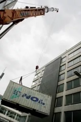 Bild: Stapellauf für Deutschlands spektakulärste Sonnenterrasse