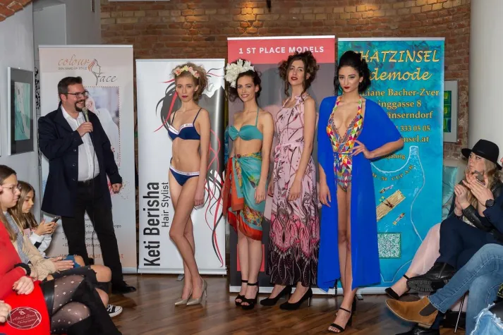 Bild: Topmodels & Miami Flair mitten in Wien!