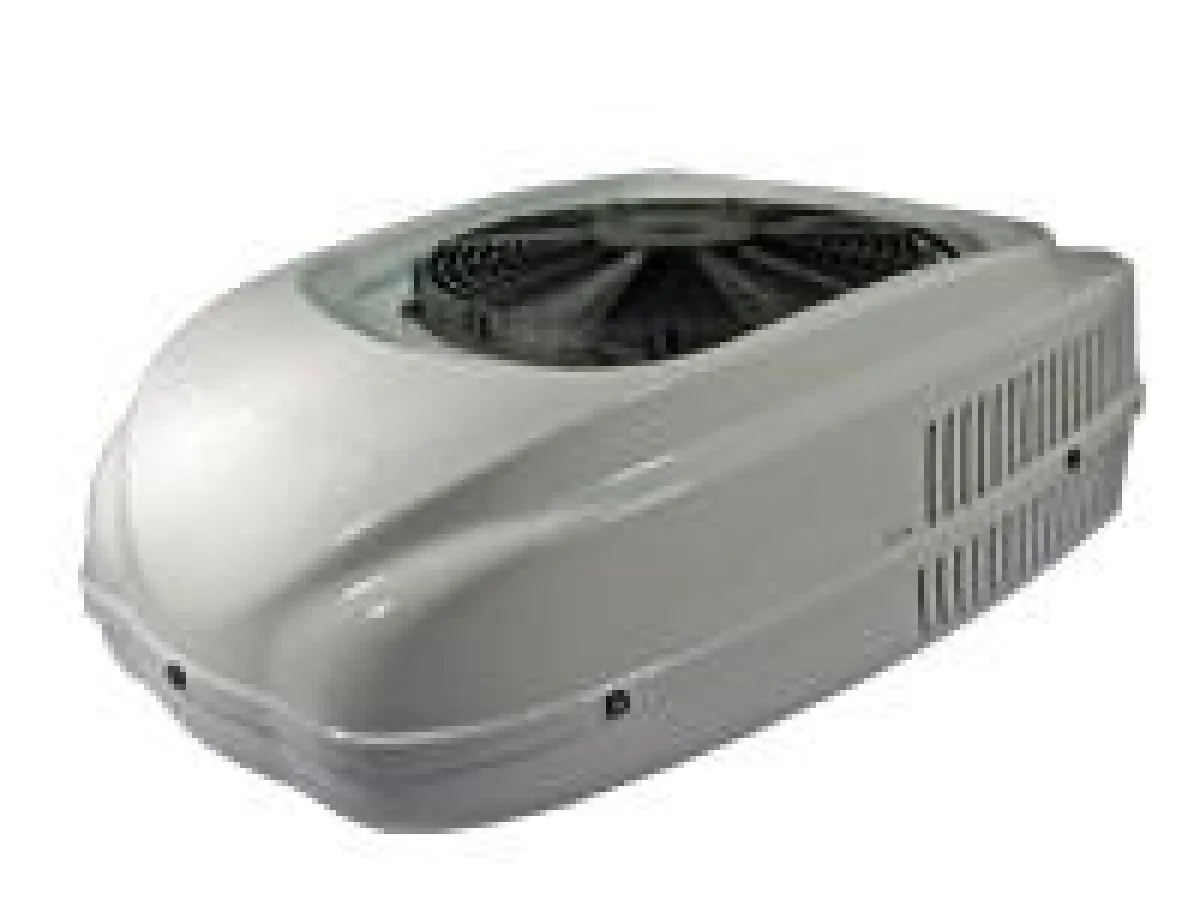 Schafft Abhilfe gegen die Hitze, ob auf der Baustelle oder auf dem Land: Die Klimaanlage Skimo ist einfach in Arbeitsmaschinen zu installieren und zeichnet sich durch geringen Kraftstoff- und Stromver