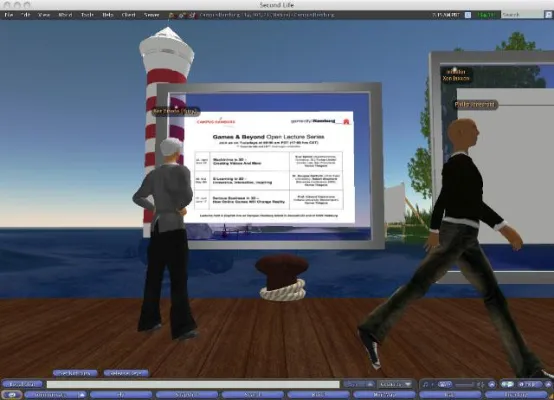 Bild: Gamecity Hamburg fördert 3D-„Campus Hamburg“ - HAW startet Mixed Reality Vorlesung in Second Life