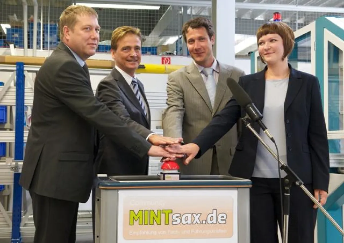 17 Unternehmen aus Sachsen starten Fachkräfteportal MINTsax.de