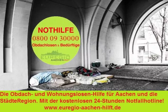 Bild: Sauberes Trinkwasser für Aachens Obdachlose